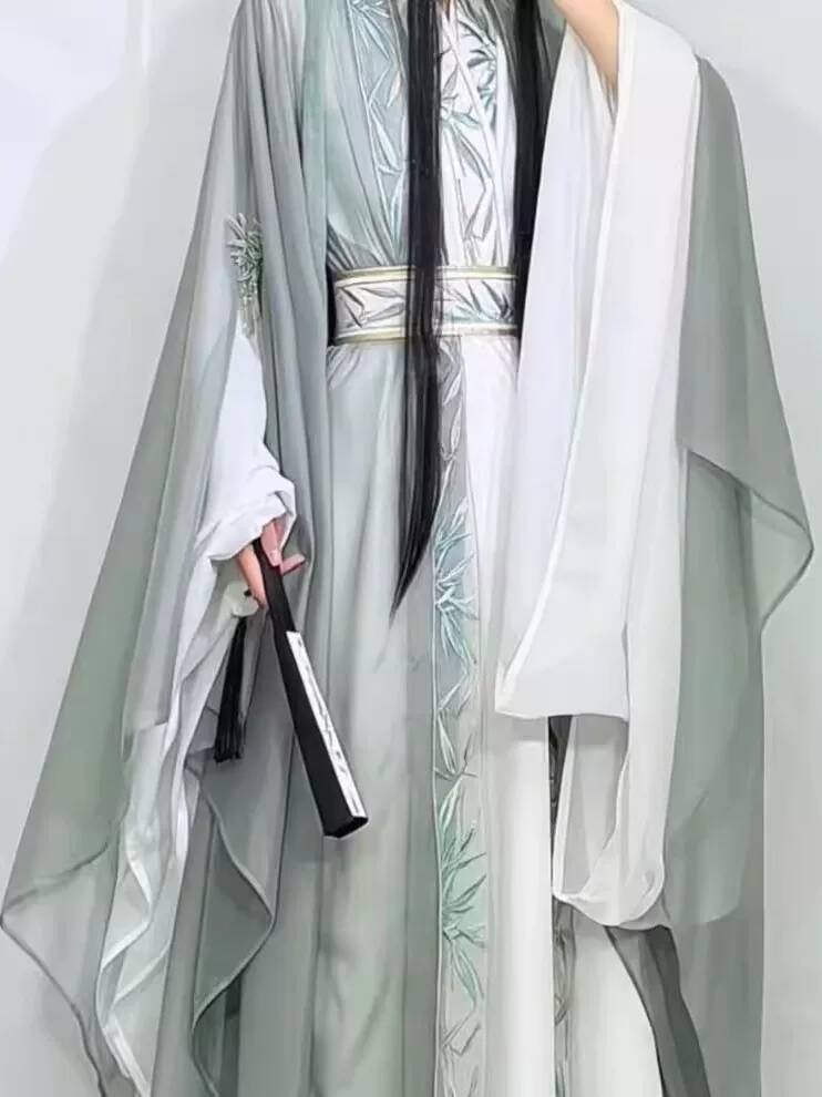 Embroidery Cotton Shirt - Nieuwe Hanfu Vrouwen Wei Jinfeng Borduren