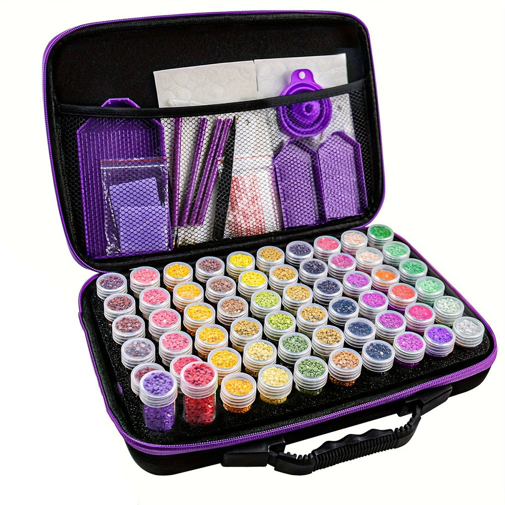 Draagbare opbergtas voor diama - Embroidery Bag recensie en prijs