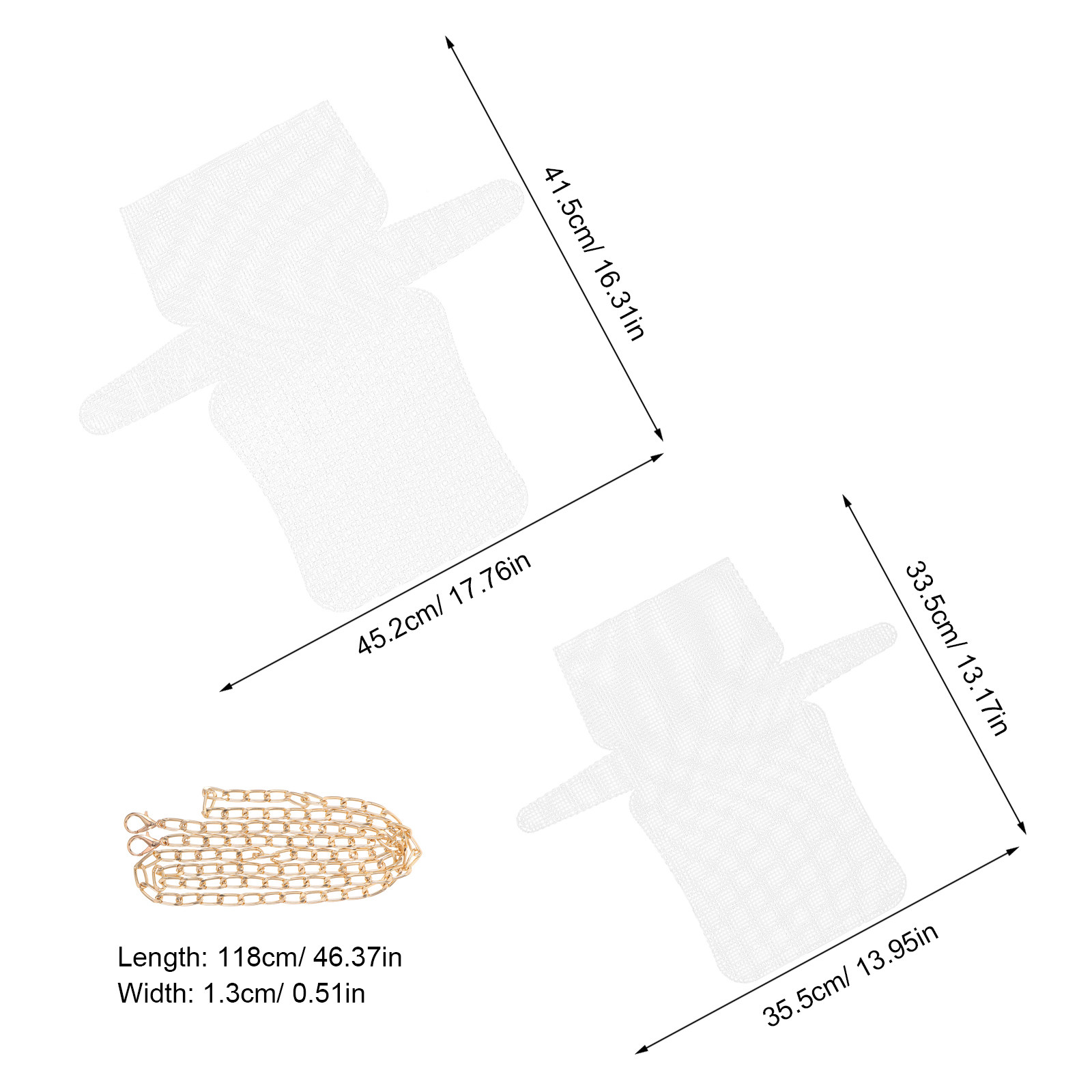 2 sets plastic gaas canvas vel - Embroidery Bag recensie en prijs