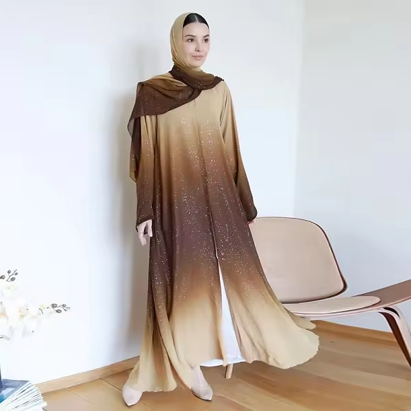 Ramadan Eid Gradient Kimono Ca - Embroidery Kebaya recensie en prijs