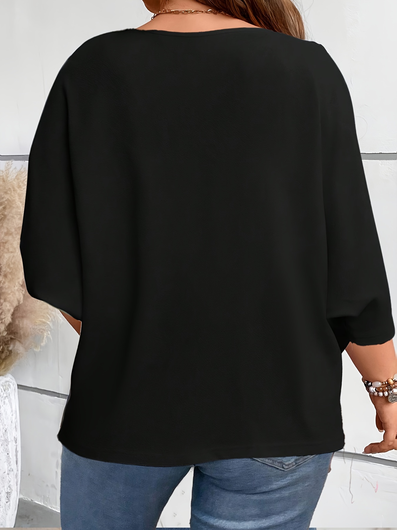 Plus Size Damesvest Met Open V - Embroidery Online recensie en prijs